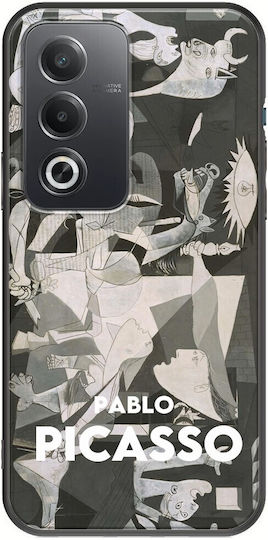 Pablo Picasso Oppo A80 5g Black Tpu Μαύρη Σιλικόνη
