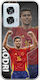 Euro 2024 Rodri Motorola Edge 50 Fusion 5g Flexible Tpu Διάφανη Σιλικόνη