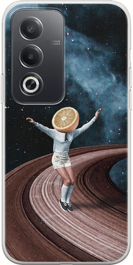 Jumping Oranges In My Head Oppo A80 5g Flexible Tpu Διάφανη Σιλικόνη