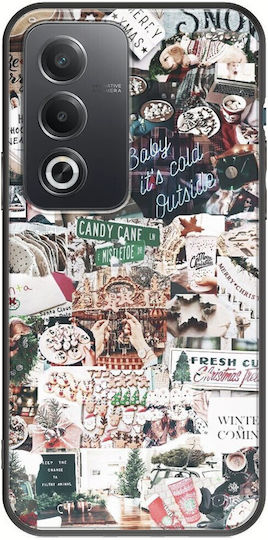 Baby It's Cold Outside Oppo A80 5G Schwarzes TPU Schwarzes Silikon