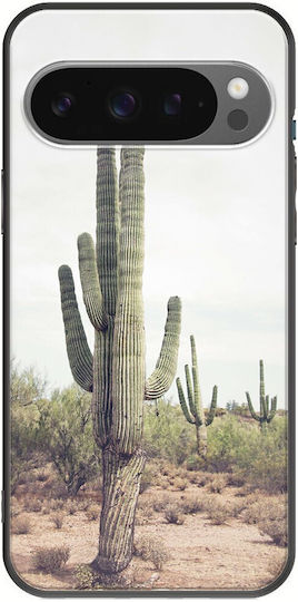 Desert Cactus Google Pixel 9 5g Black Tpu Μαύρη Σιλικόνη