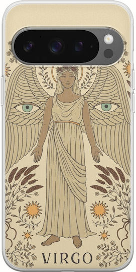 Zodiac Virgo Google Pixel 9 5g Flexible Tpu Διάφανη Σιλικόνη