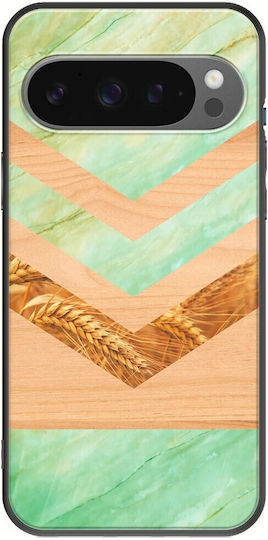 Wheat Field Google Pixel 9 5g Black TPU Black Silicone