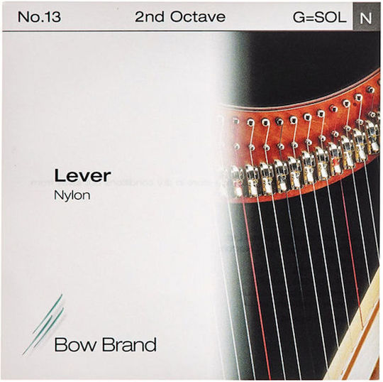 Bow Brand Μονή Χορδή Nylon Άρπας Lever 2ης Οκτάβας