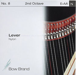 Bow Brand Harfensaite Nylon Hebel E 2. Oktave