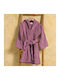 Melinen Kids Hooded Bathrobe Berry