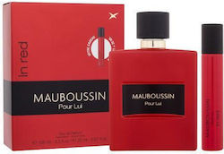 Mauboussin Pour Lui In Red Ανδρικό Σετ με Eau de Parfum