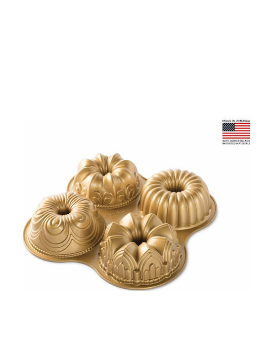 Nordicware Φόρμα Ζαχαροπλαστικής για Κέικ Στρογγυλή από Αλουμίνιο 38x38x6εκ.