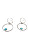 Isay Collection Ohrringe aus Stahl mit Steinen