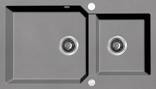 Laveo SPM 5208 Drop-In Μ86xΠ49.7cm Gray Laveo SPM 5208 Drop-In Μ86xΠ49.7cm Gray