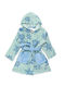 Disney Kinder Bademantel Winterlich Fleece Coral, Mint Frozen