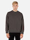Sweatshirt with Hood Charcoal