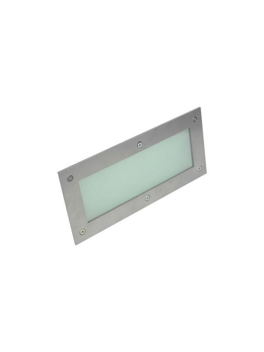KT Lighting Επιτοίχιο Εξωτερικό Φωτιστικό LED 8.2W με Θερμό Λευκό Φως