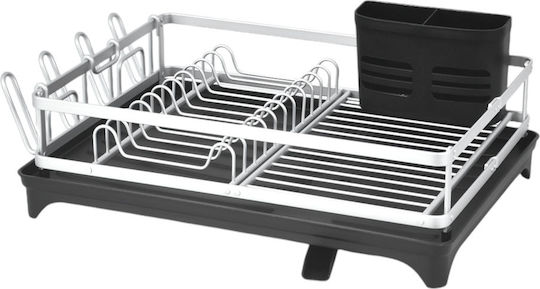 Ankor Ankor Geschirrabtropfer Aluminium Silber 46x32x13cm