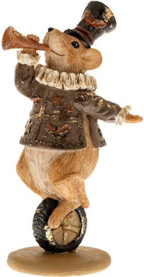 Iliadis Weihnachtliche Kunststoff Figur Kleine Maus Braun Länge 7.5cm