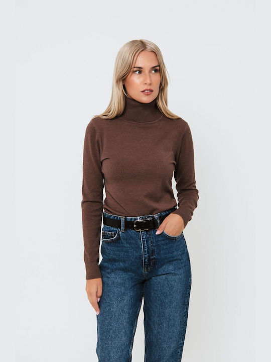 Freestyle Women's Blouse Turtleneck SHOCK