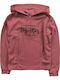 Kids Sweatshirt with Hood and Pockets Pink Together