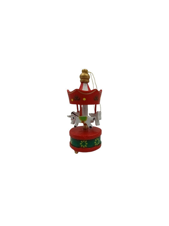 Hanging Ornament Carousel Wooden