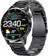 RoHs Pro Smartwatch mit Pulsmesser (Schwarz)