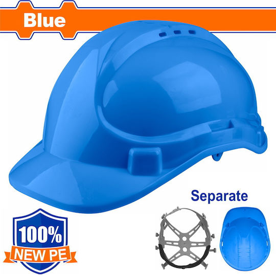 Wadfow Construction Site Helmet Blue WSH1301