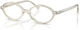 Miu Miu Transparent Weiblich Kunststoff Brillen...