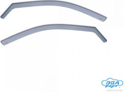 DGA Set Deflectoare Vânt Partea Din Față Dark Fime Pentru Toyota Land Cruiser 1984+ 2 Bucăți 23077