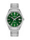 Jacques Lemans Derby Men's Watch Battery with Silver Metal Bracelet