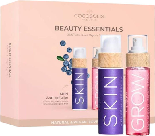 Cocosolis Beauty Essentials Skin Care Set for Moisturizing 2pcs