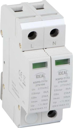 Überspannungsableiter 1pN KSPD-T1T2 275/100