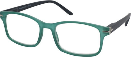 Eyelead Reading Glasses +1.00 in Turquoise color E 203