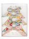 Meri Meri Set of Kids Hair Clips with Hair Clip Multicolour 4pcs