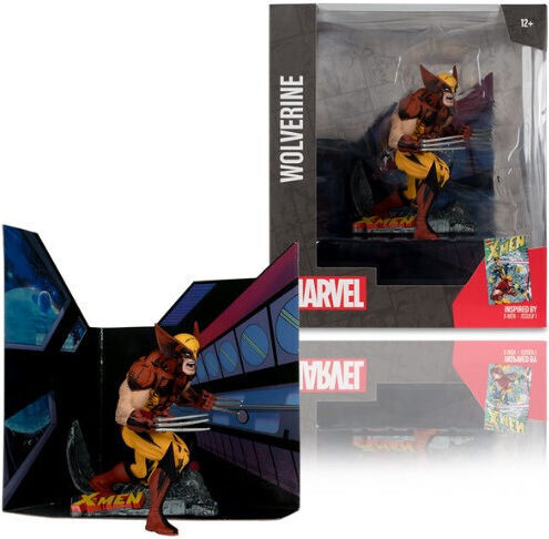 Фигура Mcfarlane Toys Marvel PVC Статуя 1/10 Върколак X-men #1 12 см Mcf14769