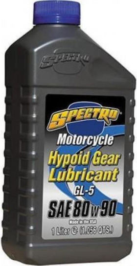 Spectro Hypoid Gear 80W-90 Βαλβολίνη για Σασμάν Μοτοσυκλέτας 1lt