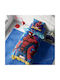 Marvel Set Kinderbettbezug Einzel mit Kissenbezug Baumwolle Electric Blue 160x240cm