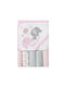 Mother's Choice Set of Baby Towels 5pcs White