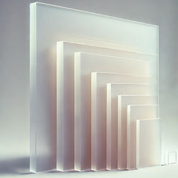 Showood Polycarbonatplatte M0.5xP0.5m Showood Polycarbonatplatte M0.5xP0.5m
