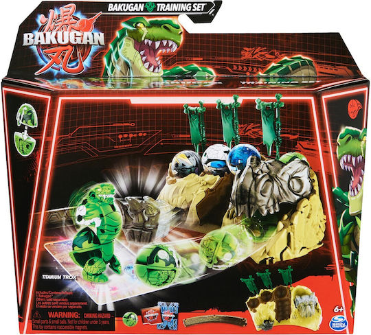 Spin Master Miniaturspielzeug Titanium Trox Training Bakugan
