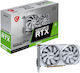 MSI GeForce RTX 3050 8GB GDDR6 Ventus 2X XS OC White Graphics Card