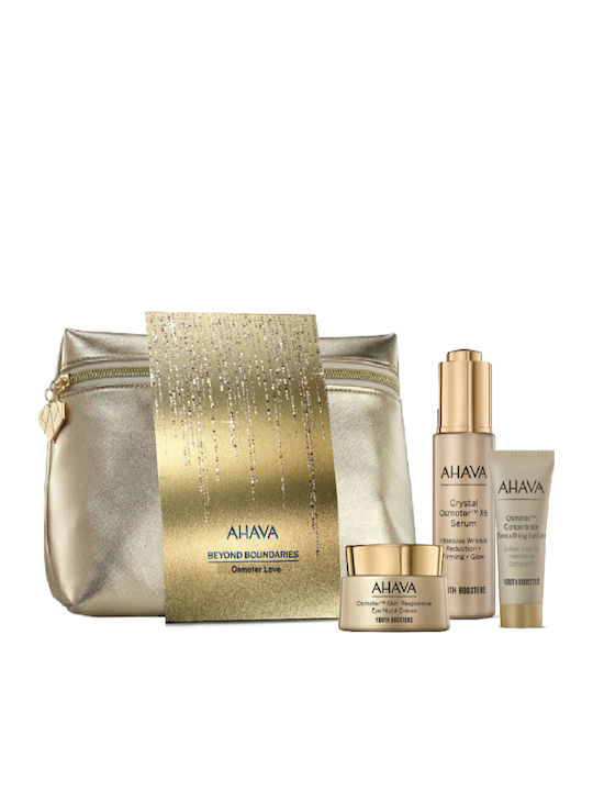 Ahava Osmoter Love Skin Care Set for Αnti-ageing, Moisturizing & Brightening 3pcs