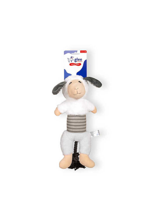 Παιχνίδι Σκύλου Glee Sheep Rope Tail Squeaky 15x40cm