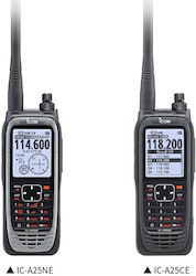 Icom IC-A25CE Airband VHF 6W με Μονόχρωμη Οθόνη