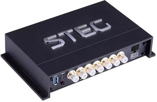 Steg Ενισχυτής Αυτοκινήτου Sdsp68 8 Καναλιών (Κλάση A)
