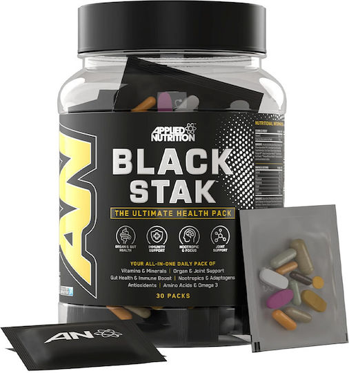 Applied Nutrition Black Stak The Ultimate Health Pack Συμπλήρωμα για την Ενίσχυση του Ανοσοποιητικού 30 φακελίσκοι