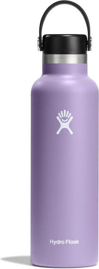 Hydro Flask Standard Mouth Μπουκάλι Θερμός Ανοξείδωτο BPA Free 621ml Moonshadow