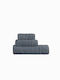 Makis Tselios Home Σετ Πετσέτες Μπάνιου 3τμχ Dove Grey Βάρους 550gr/m²
