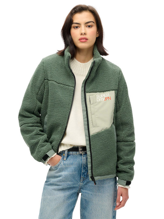 Women's Cardigan Dark Green