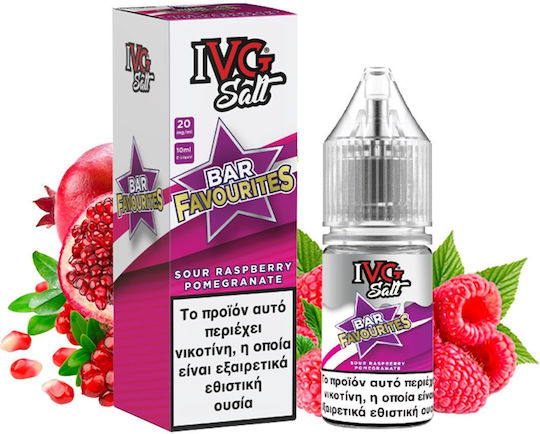 IVG Έτοιμο Υγρό Αναπλήρωσης Sour Rasberry Pomegranate 20mg 10ml