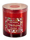 TnS Christmas Candle 10x9cm
