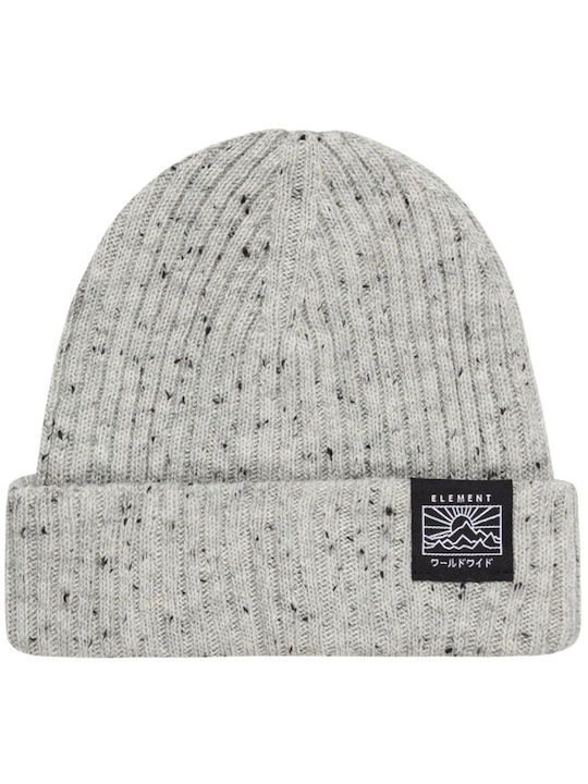Beanie Unisex Σκούφος Πλεκτός σε Γκρι χρώμα