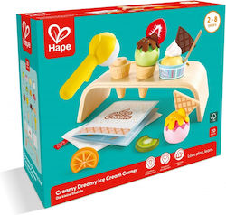 Playset Hape Ice Cream Corner 20 Pieces